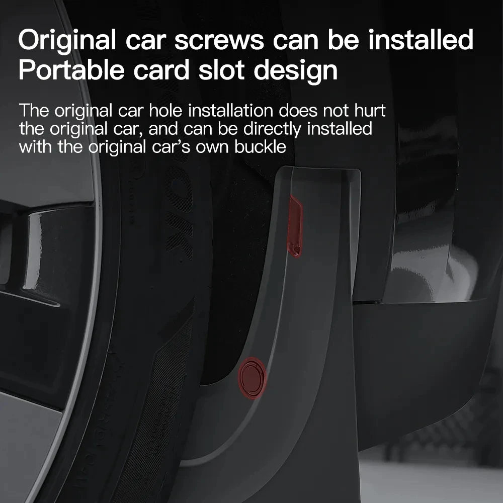 Soft Mud Flaps For Tesla Model 3 & Y