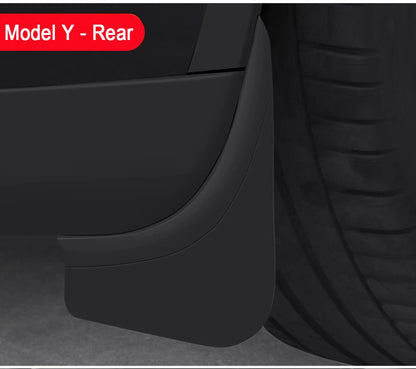 Soft Mud Flaps For Tesla Model 3 & Y