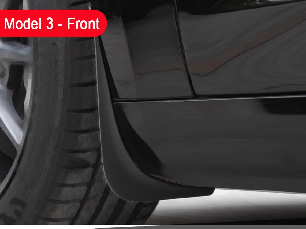 Soft Mud Flaps For Tesla Model 3 & Y