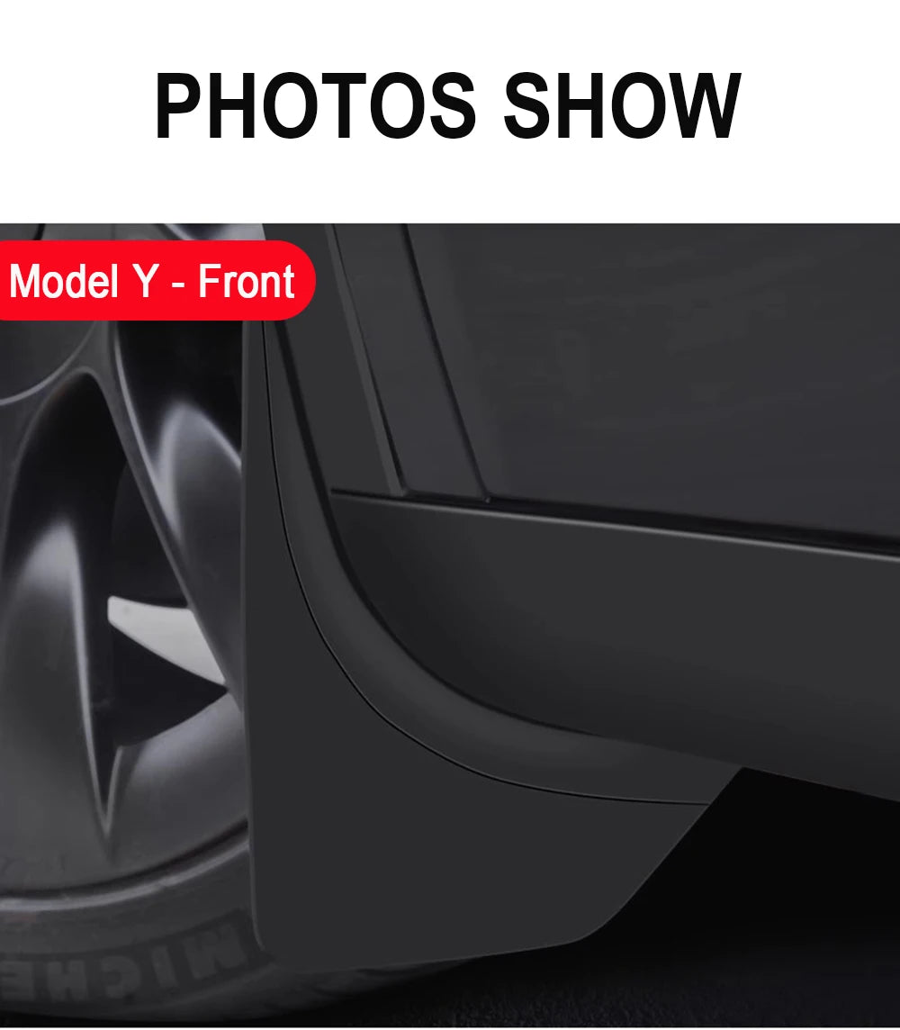 Soft Mud Flaps For Tesla Model 3 & Y