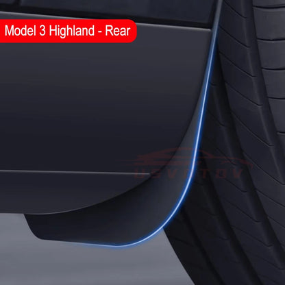 Soft Mud Flaps For Tesla Model 3 & Y