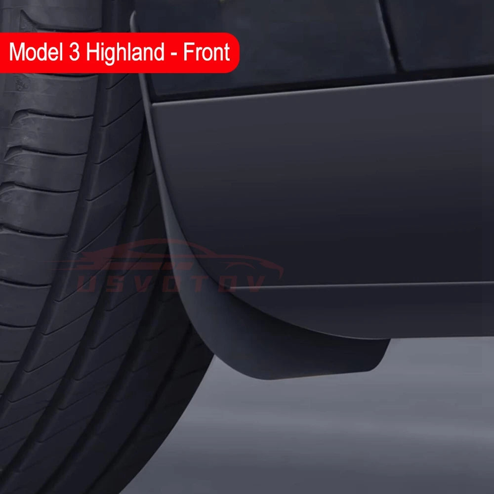 Soft Mud Flaps For Tesla Model 3 & Y