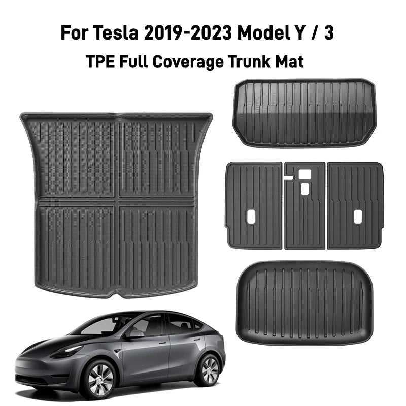 Rear Trunk Liners Model 3 & Y